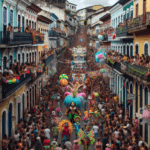 Die wilden Feste des Karnevals in Rio De Janeiro