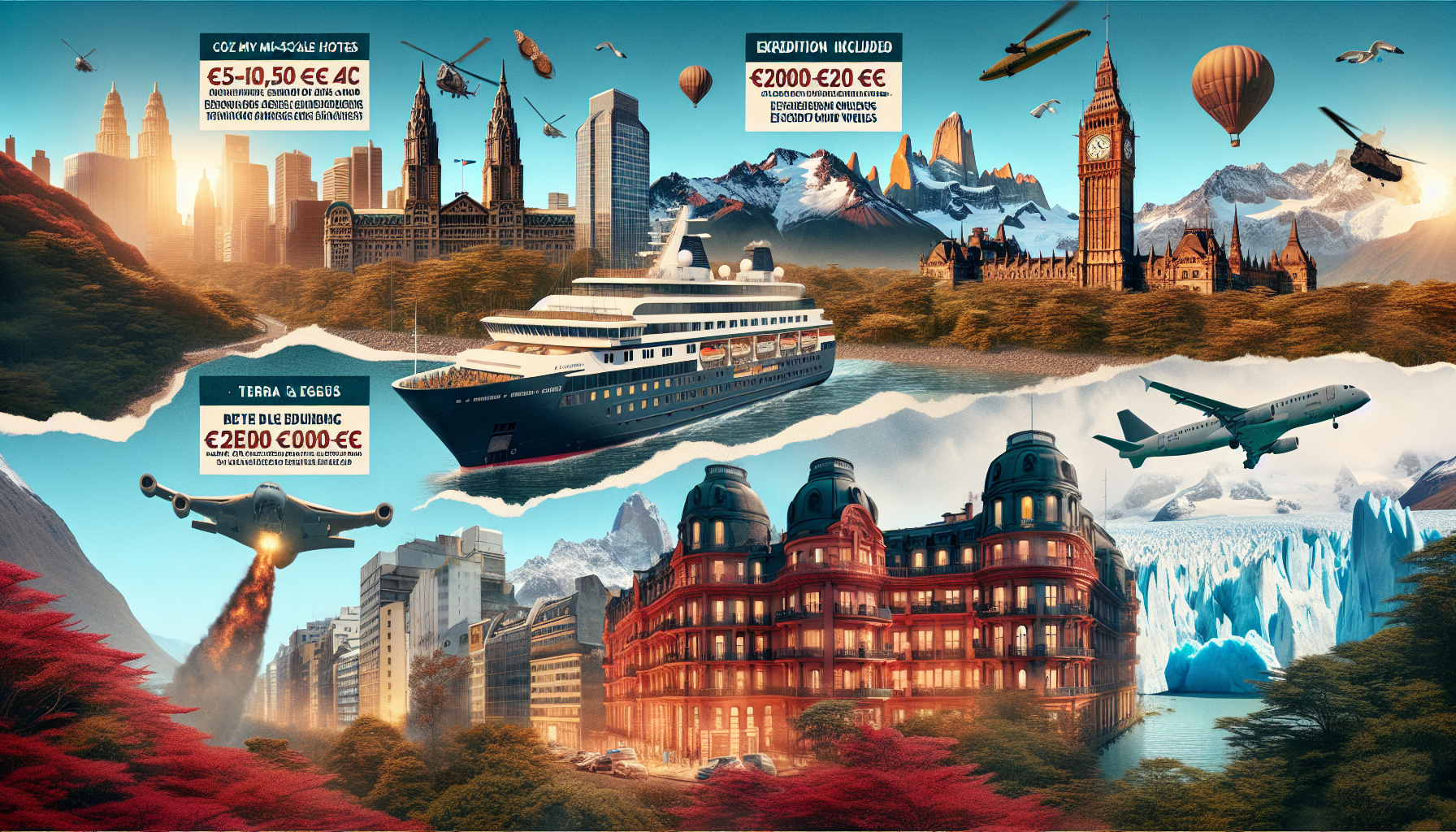 15 Tage Rundreisen Argentinien und Chile - Patagonien - Expeditionsabenteuer ans Ende der Welt