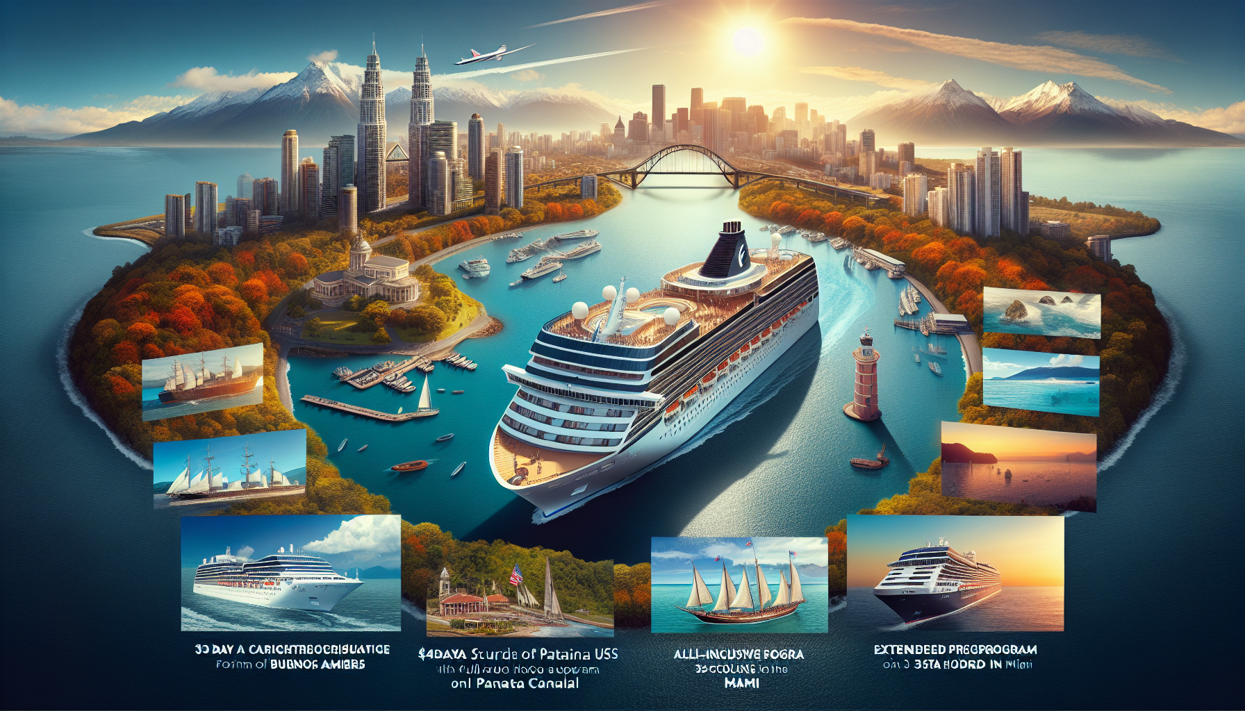 35 Tage Kreuzfahrten Südamerika, Panamakanal und USA – Kreuzfahrt mit Oosterdam ab Buenos Aires an Fort Lauderdale mit Nachprogramm in Miami All Inclusive