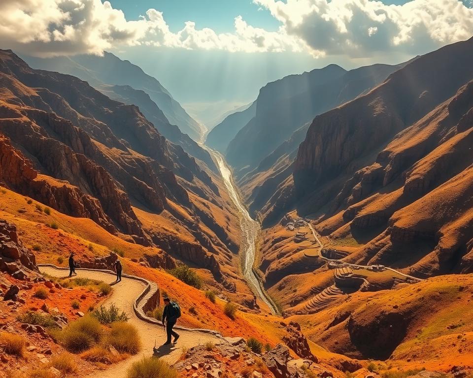Wanderung im Colca Canyon Wanderung im Colca Canyon