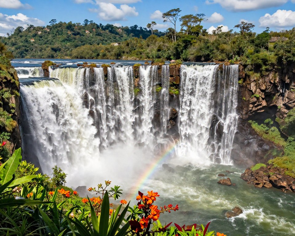 Caracol Wasserfall Brasilien