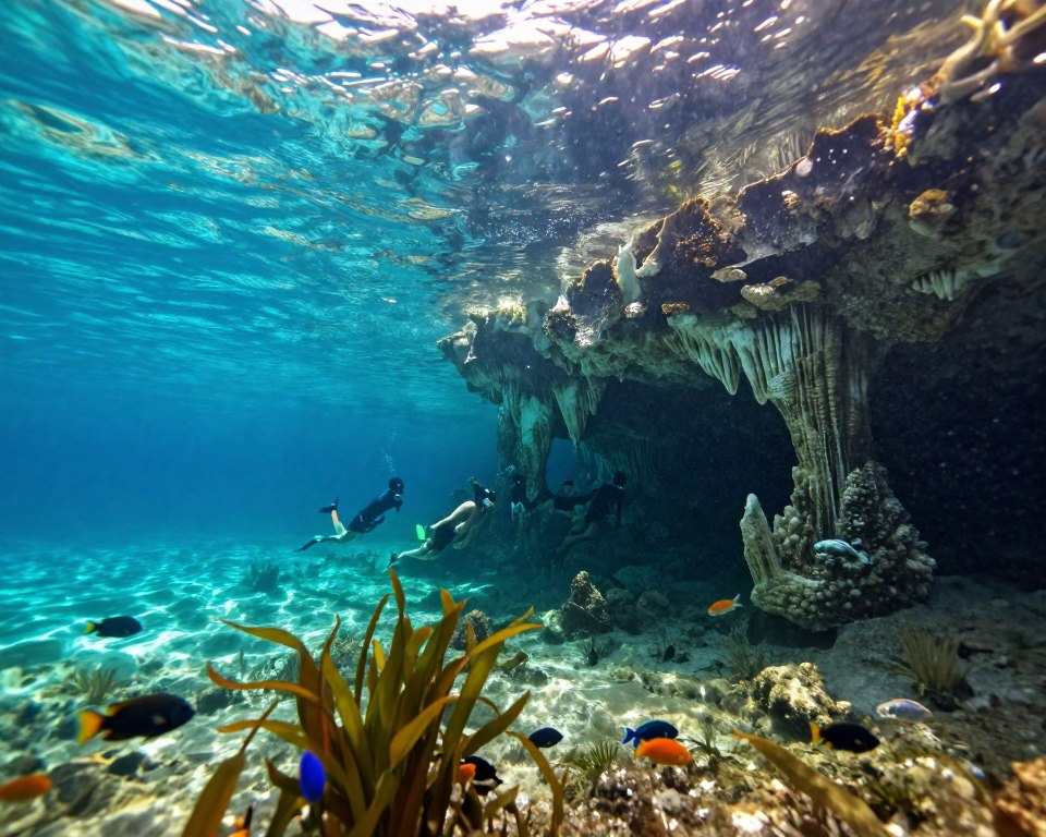 Cenoten in Tulum Unterwasserwelt Cenoten in Tulum Unterwasserwelt