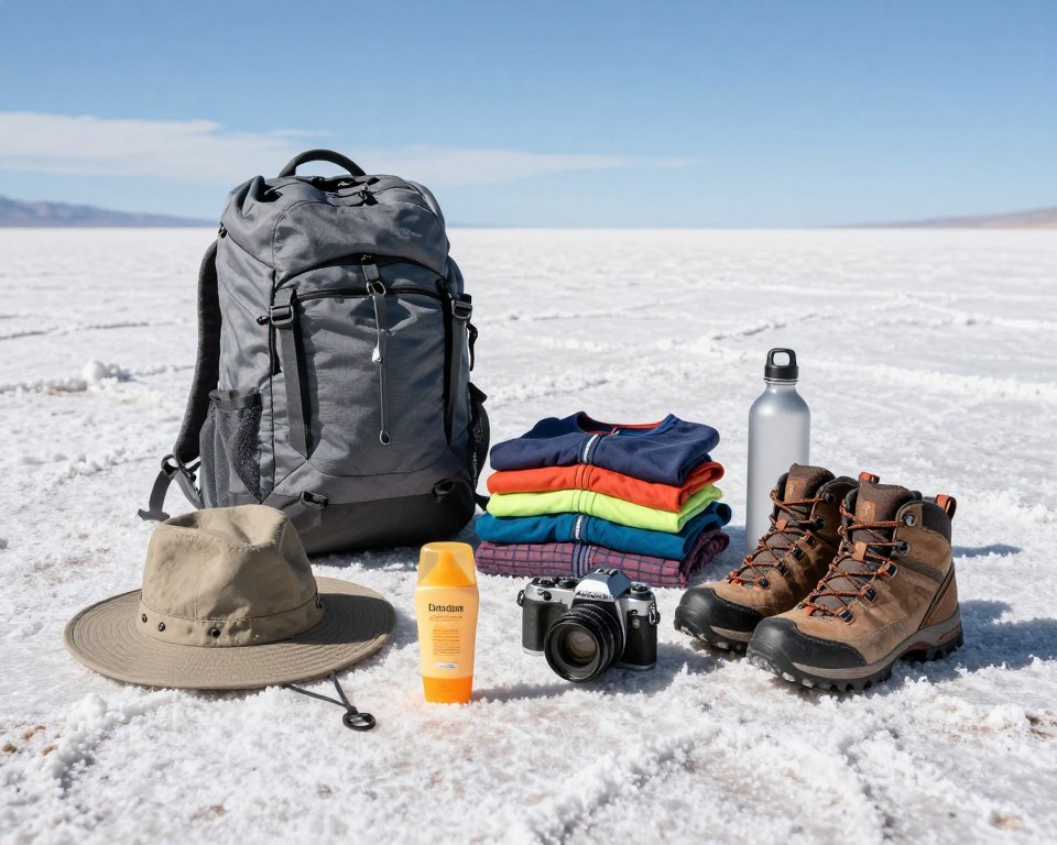 Packliste für Boliviens Salzwüste