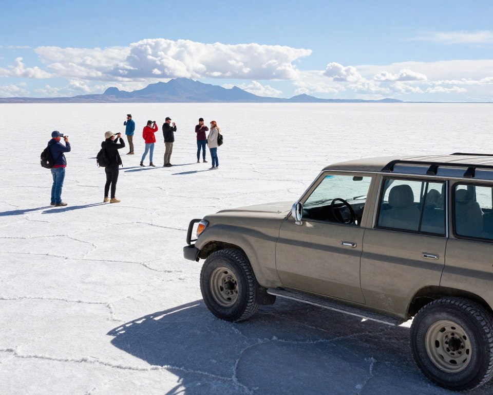 Transport zur Salzwüste Uyuni