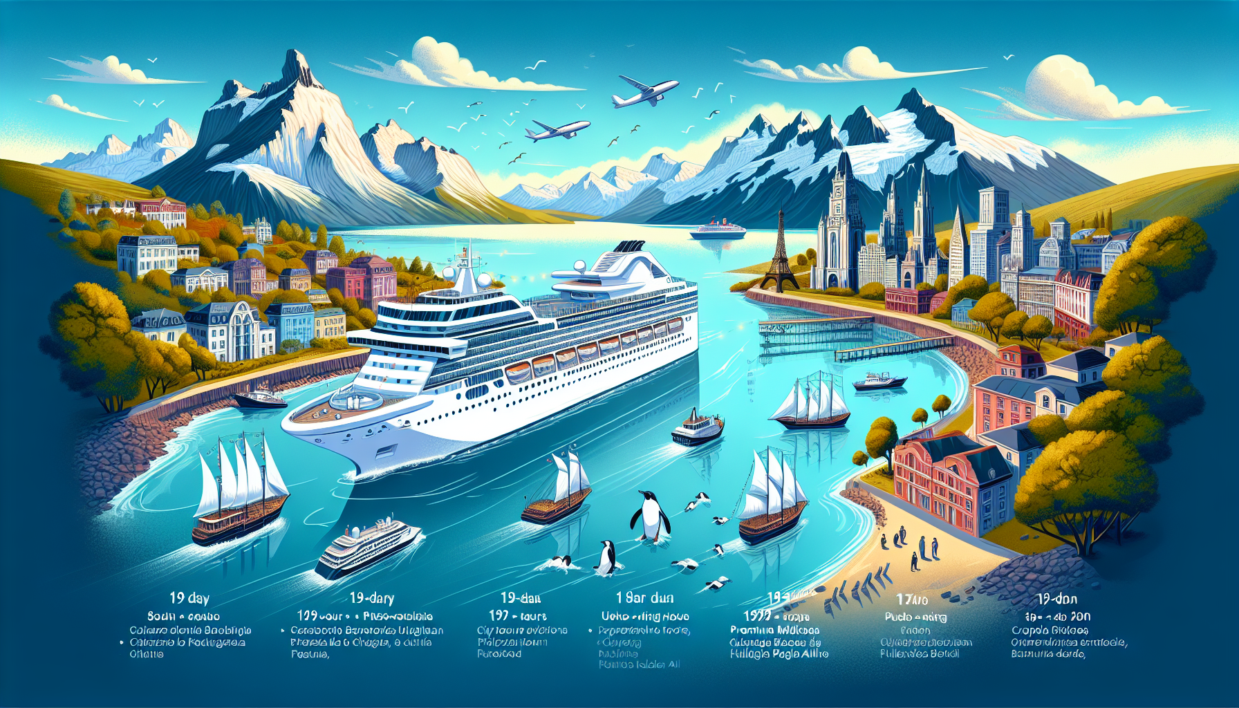 19 Tage Kreuzfahrten Südamerika – Kreuzfahrt mit der Majestic Princess von Santiago de Chile bis Buenos Aires All Inclusive 19 Tage Kreuzfahrten Südamerika – Kreuzfahrt mit der Majestic Princess von Santiago de Chile bis Buenos Aires All Inclusive