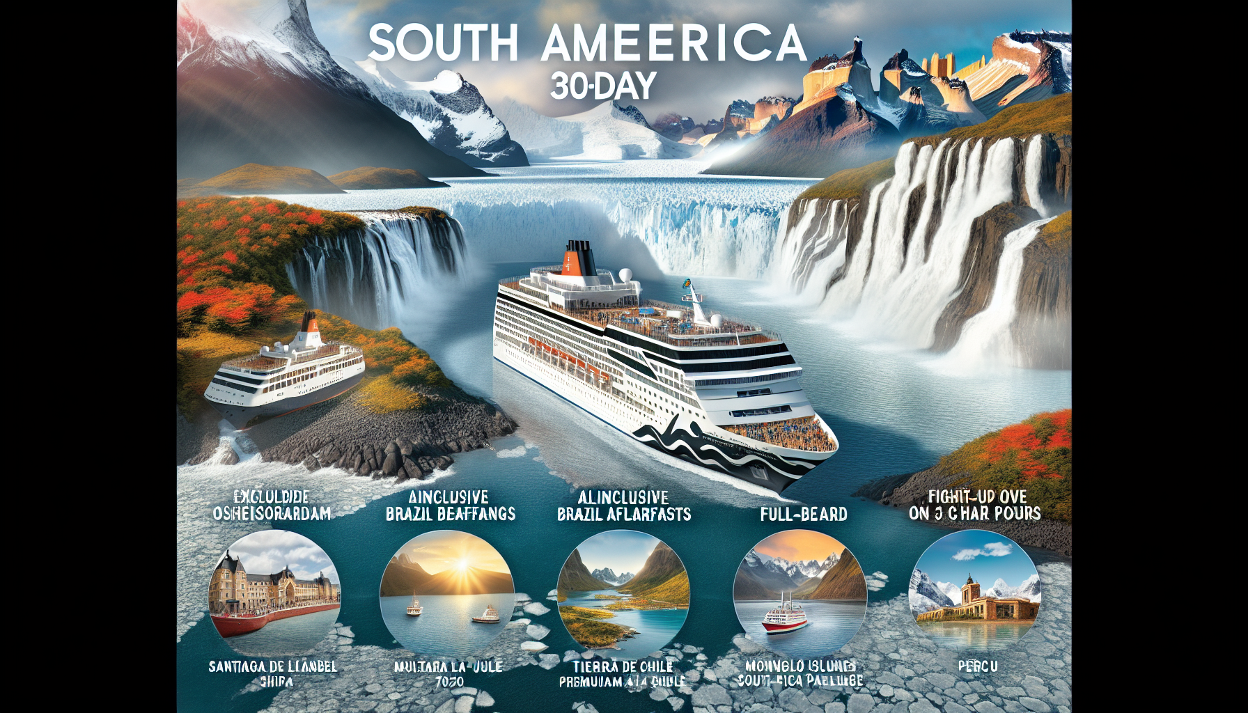 30 Tage Kreuzfahrten Südamerika – Kreuzfahrt mit Oosterdam ab Buenos Aires an Santiago de Chile mit Brasilien- und Peru-Rundreise All Inclusive 30 Tage Kreuzfahrten Südamerika – Kreuzfahrt mit Oosterdam ab Buenos Aires an Santiago de Chile mit Brasilien- und Peru-Rundreise All Inclusive