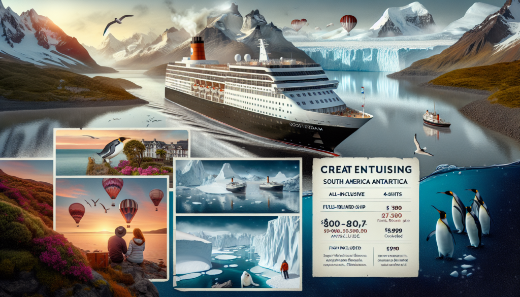 26 Tage Kreuzfahrten Südamerika und Antarktis – Kreuzfahrt mit Oosterdam ab Buenos Aires an Santiago de Chile All Inclusive